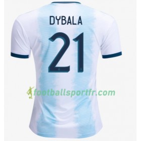 Tenue Argentine Paulo Dybala 21 Domicile Copa América 2019 Maillot de Foot